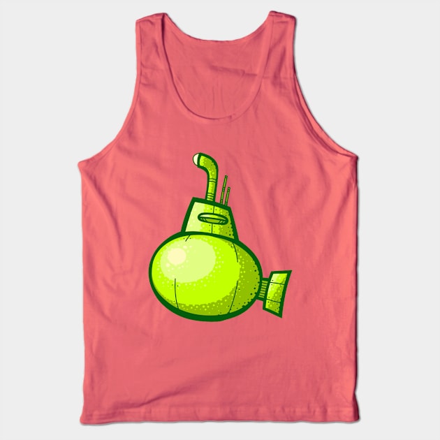 Sub Lime Tank Top by ArtisticDyslexia